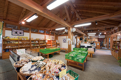 味工房じねん店内